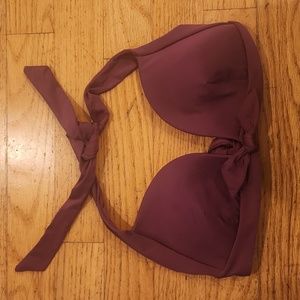 Vitamin A Burgundy halter top size small